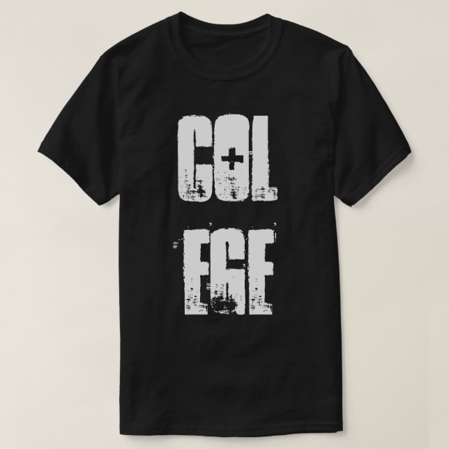 COLEGE T-Shirt (Design Front)