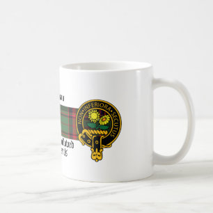 Coleman Scottish Crest and Tartan mug