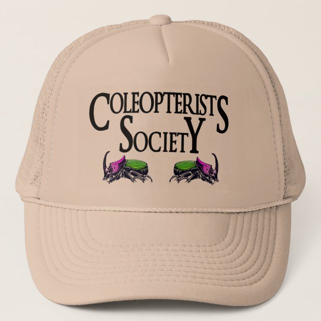 Coleopterists Society Logo II Trucker Hat (Front)