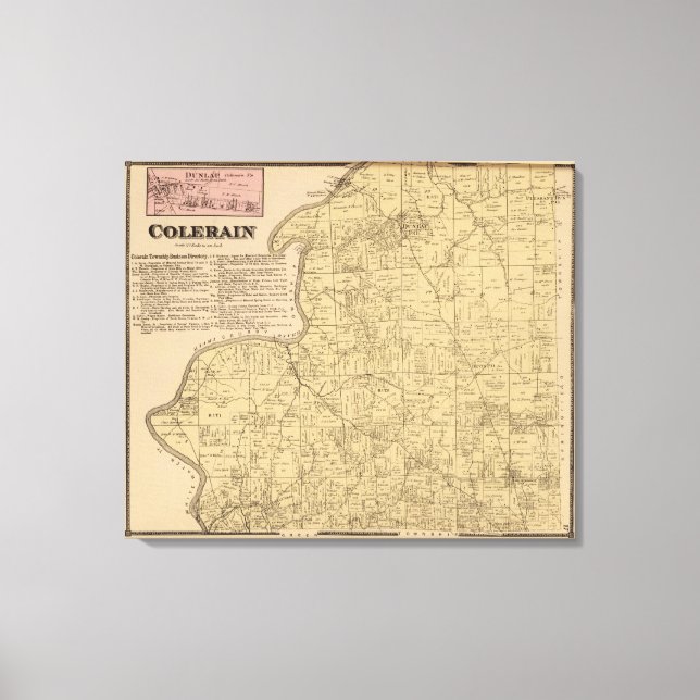 Colerain, Ohio Canvas Print (Front)
