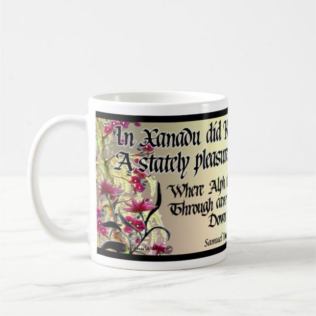 Coleridge Kubla Khan Mug (Left)