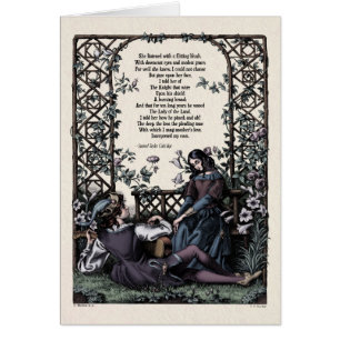 Coleridge "Love" Victorian Art Card