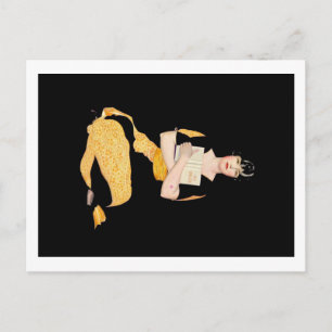 Coles Phillips Fadeaway Girl - Diary Postcard