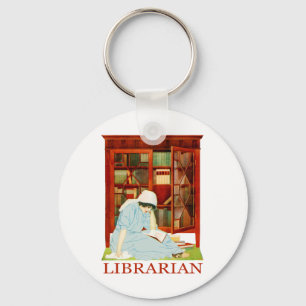 Coles Phillips Librarian Key Ring