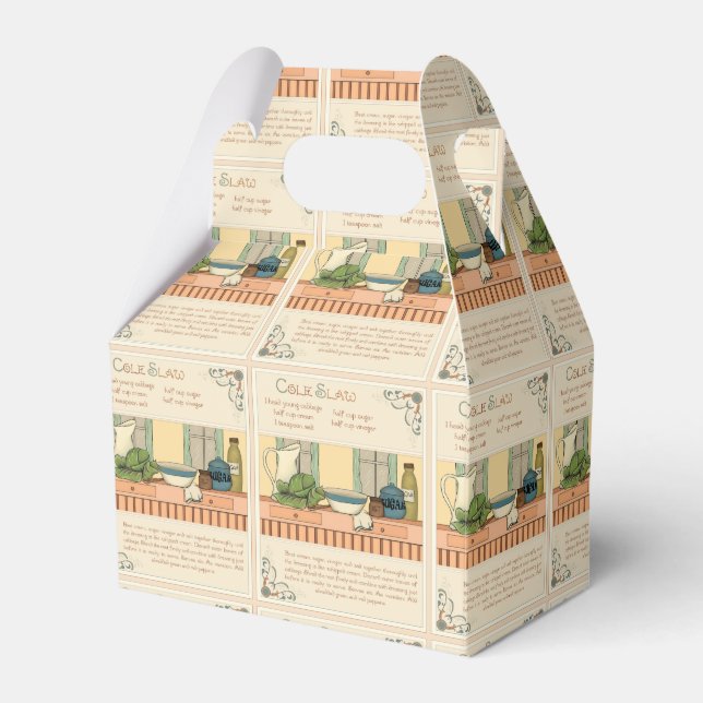 Coleslaw Favour Box (Front Side)