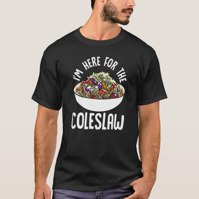 Coleslaw Food  Picnic Barbecue T-Shirt (Front)