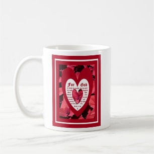 Coleus Close-up with John 3:16 Coffee Mug