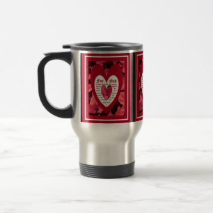 Coleus Close-up with John 3:16 Travel Mug