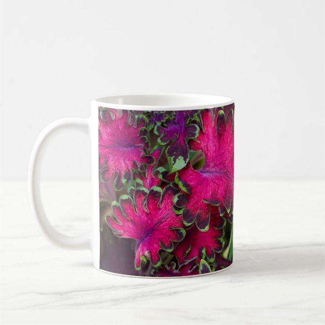 Coleus Macro Coffee Mug (Left)