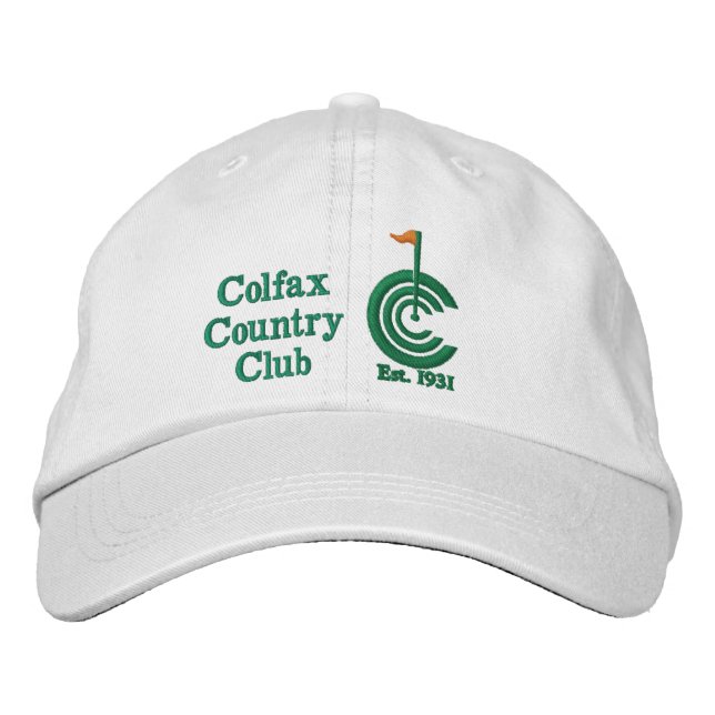 Colfax Country Club Adjustable Twill Cap (Front)
