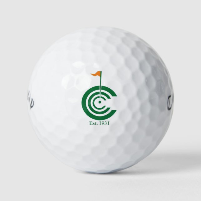 Colfax Country Club Callaway Warbird Golf Balls (Front)