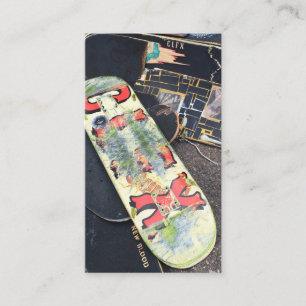 colfax skateboards business card
