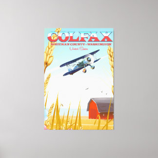 Colfax Whitman County, Washington, United States Canvas Print
