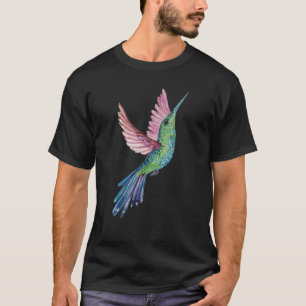 Colibri Bird Nature Colorful Hummingbird T-Shirt