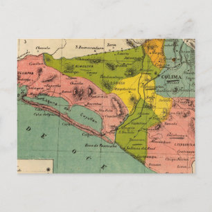 Colima, Mexico 2 Postcard
