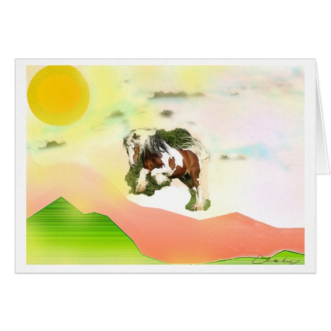 Colin Barclay Pony Card (Front Horizontal)