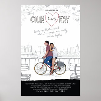 Colin Hearts Kay - poster 11 x 17
