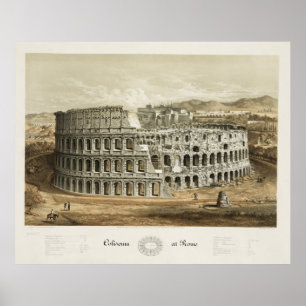 Coliseum at Rome Poster