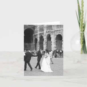 Coliseum Bride Card