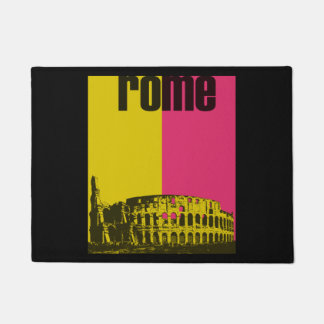 Coliseum in Rome Doormat