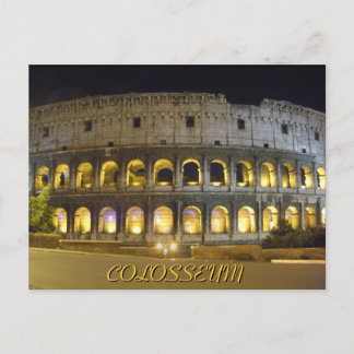Coliseum of Rome Postcard