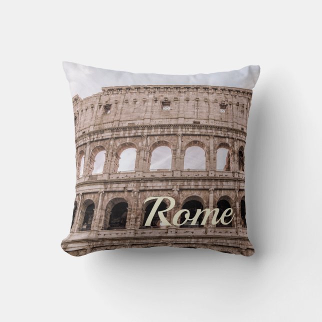 Coliseum Rome Cushion (Front)