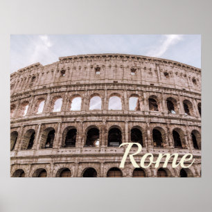 Coliseum Rome Poster