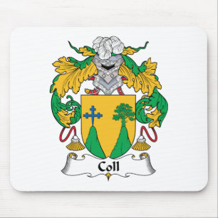 Coll Family Crest Mouse Mat