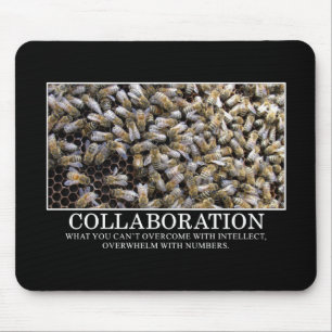 Collaboration Improves Your Chance of Success Mouse Mat
