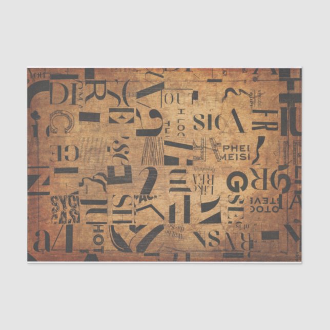 Collage Art decoupage tissue paper (Front)