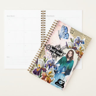 Collage Art February, Iris Planner
