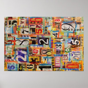 Collage Art Poster or Decoupage Paper