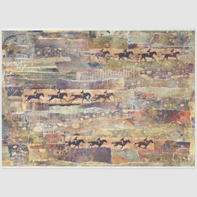 Collage Art Tissue or Decoupage Paper (Front)