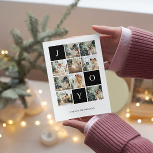 Collage Christmas Photo Joy Happy Holiday