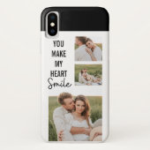 Collage Couple Photo & Lovely Romantic Quote Case-Mate iPhone Case (Back)