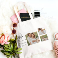 Collage Couple Photo & Lovely Romantic Wife Gift