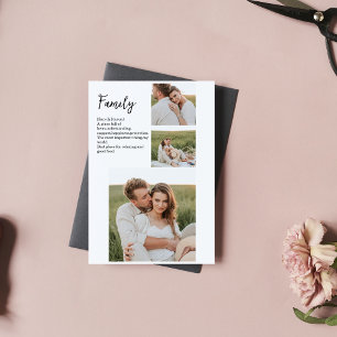 Collage Couple Photo & Romantic Family Gift