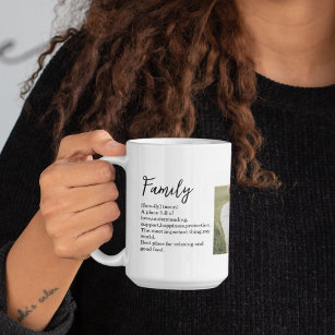 Collage Couple Photo & Romantic Family Gift Coffee Mug