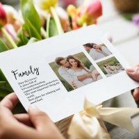 Collage Couple Photo & Romantic Family Gift