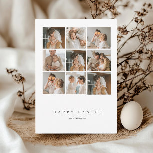 Collage Family Photo Happy Easter  Invitation
