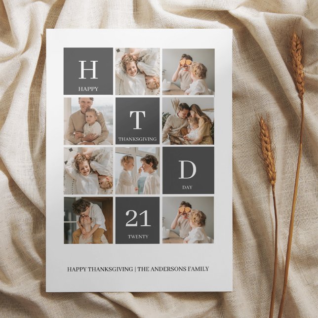 Collage Family Photo | Happy Thanksgiving Day (Creator Uploaded)