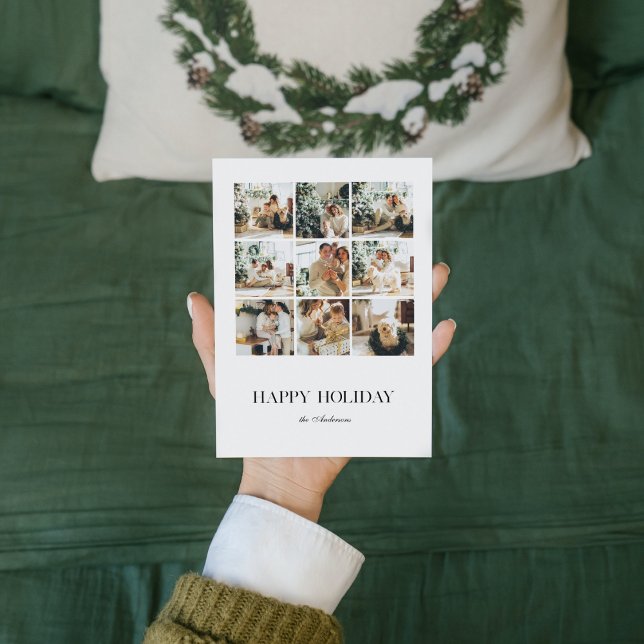 Collage Family Photo | Modern Happy Holiday (Creator Uploaded)