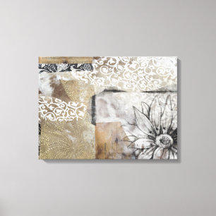 Collage Fleur II Canvas Print