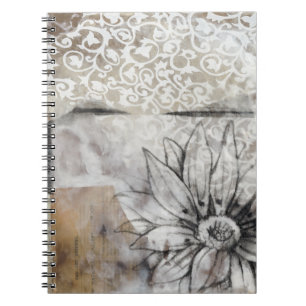 Collage Fleur II Notebook