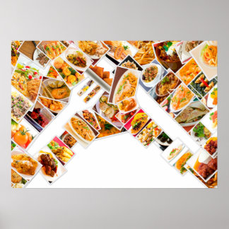 Collage Food Poster