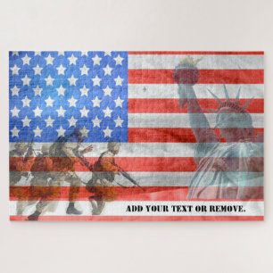 Collage for "Veteran's Day", "Armed forces Day", Jigsaw Puzzle