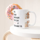 Collage Friend Photo| Happy Birthday | Best Gift Two-Tone Coffee Mug<br><div class="desc">Collage Friend Photo| Happy Birthday | Best Gift</div>