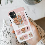 Collage Friend Photos | Happy Birthday Gift iPhone 11 Case<br><div class="desc">Collage Friend Photos | Happy Birthday Gift.Make your friend's birthday extra special with this custom-made gift featuring a collage of your favourite moments together! This personalised pink-themed birthday gift is available exclusively on Zazzle,  and it's the perfect way to show your friend how much they mean to you.</div>