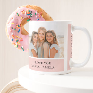 Collage Friend Photos   Happy Birthday Gift Coffee Mug