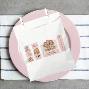 Collage Friend Photos   Happy Birthday Gift Favour Bags